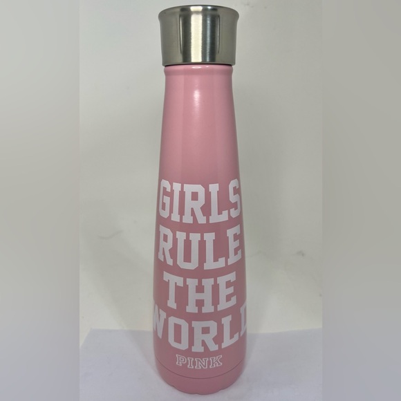 PINK Victoria’s Secret Girls Rule The World S’well Water Bottle - Picture 2 of 4